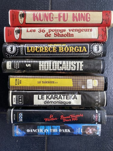 Lot vhs inclus - lot, 8