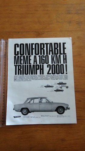 Pub advert ancienne triumph - pub,
