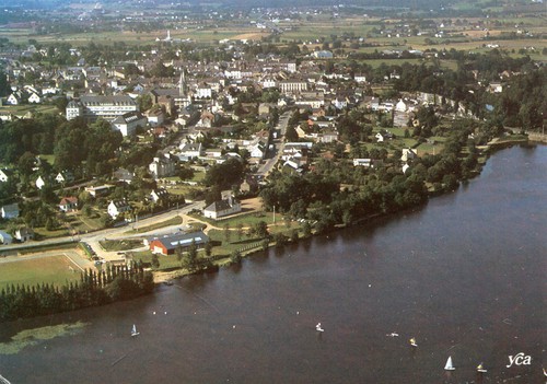 Bain bretagne etang - bretagne,