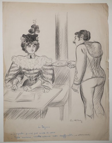 Dessin edouard couturier le - dessin, d'edouard