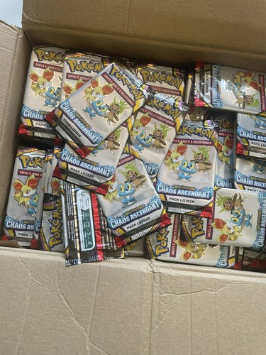 Lot 100 boosters pokémon - lot, de