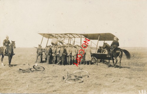 Photo antique wk1 avion ennemi - photo,