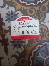  Étiquette Boucherie Vintage