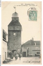 AUUP6-0486-39 - NOZEROY - La tour de l'horloge - Place henri IV