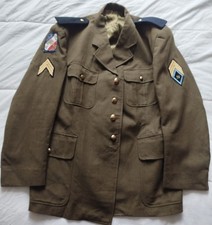 veste militaire uniforme Ml 45 Indochine Algérie French armée