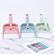 Ensemble balai Dustpan plastique petit beau modèle propre clavier de bureau pro