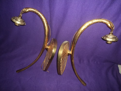 Paire applique bronze - paire,