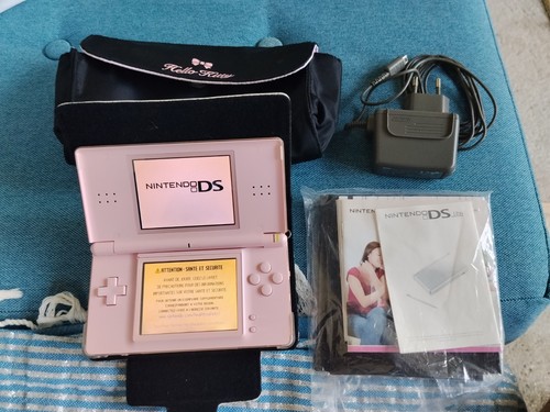 Console nintendo lite rose - console,