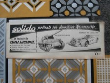 Publicité SOLIDO & CHAR