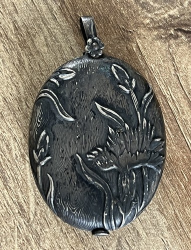 Ancien pendentif miroir - pendentif, art