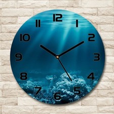 Tulup Horloge Murale En Verre