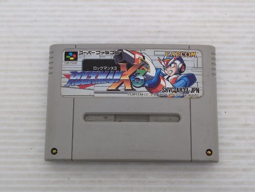 Mega man super famicom snes - x3, famicom/snes