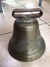 Ancienne Cloche Bronze Obertino C  La L’abrègement Sté Marie