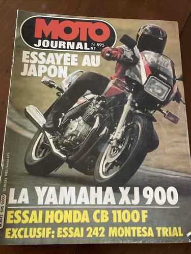 Magazine moto journal 1983 595 - moto,