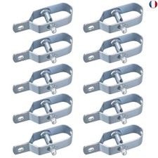 10 Pièces Tendeur Grillage, Tendeur de Clôture, Tendeurs à Fil Barbelé, Kit de C