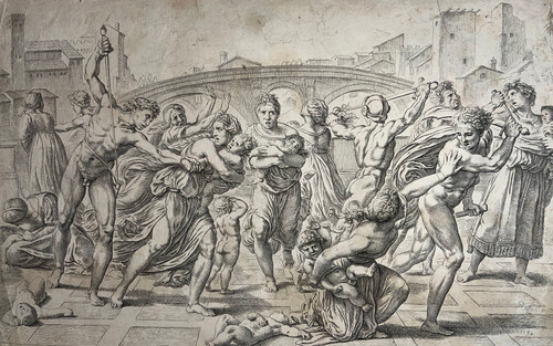 Massacre innocents eau forte - innocents,