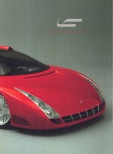 Brochure Fioravanti Ferrari F100 1998 Anglais English / Italien italiano