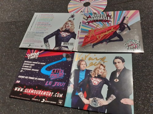 Arielle dombasle autographe - dombasle, cd