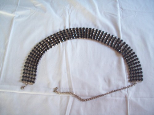 Ceinture femme large pierre
