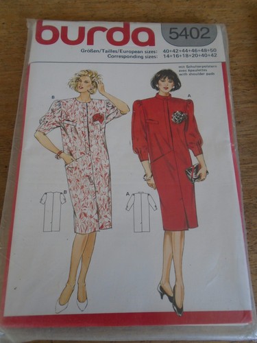 Patron burda robe - patron,