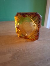 CENDRIER ART DECO EN VERRE