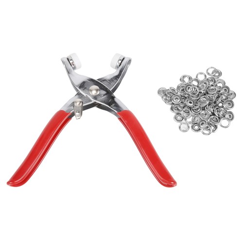 Pliers avec sets snap white - 20,