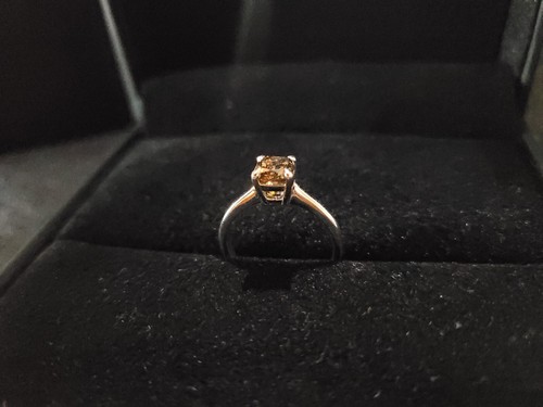 Bague blanc diamant - or, naturel