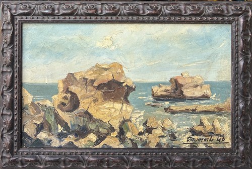 Antique original oil - original, painting