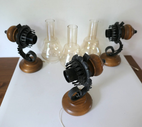 Lot lampes appliques murale - lampes,