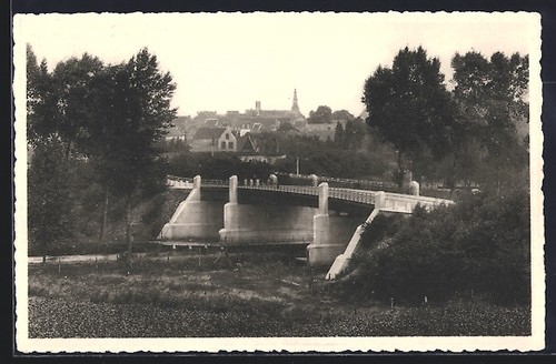 Cpa grammont nouveau pont sur - grammont,,
