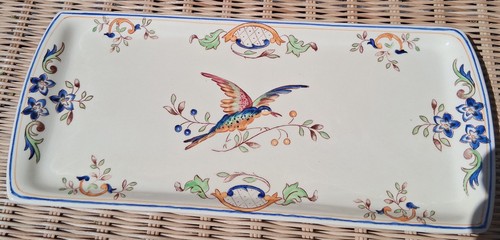Plat cake faïence de - plat,