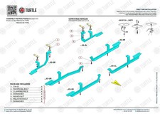 Kit fixations de marche-pieds