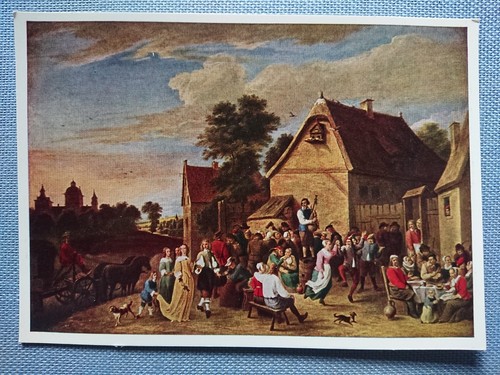 Carte postale david - david, teniers