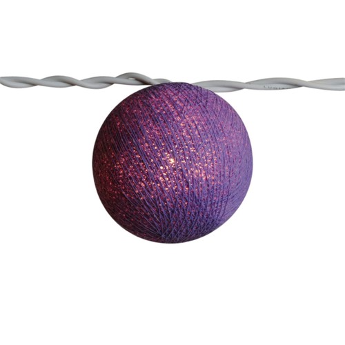 Boule guirlande lumineuse - de,