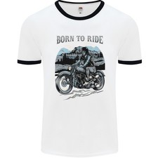 Né Pour Rouler T-Shirt Ringer