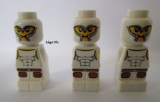 Lego 85863pb015 x3 Microfigure Gladiator White du 3841 Minotaurus A1