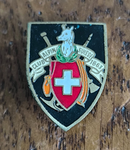 Insigne club alpin - alpin, 1863