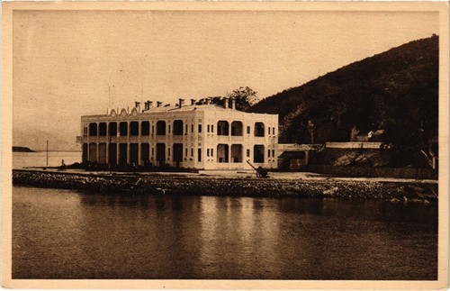 Cpa baie along hotel de - cpa,