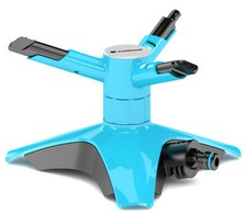 Asperseur rotatif l'herbe