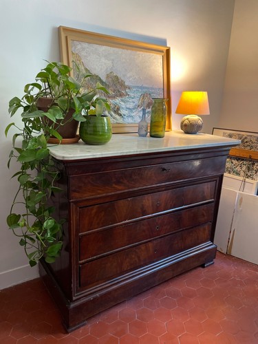 Commode secrétaire louis - commode,