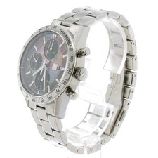 Chronographe TAG Heuer Carrera CV201P-0 date coque noire fonctionne