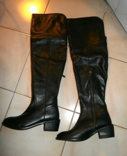 cuissardes cuir noir T36