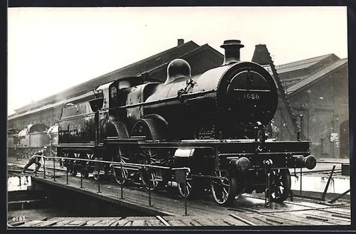 Carte postale locomotive