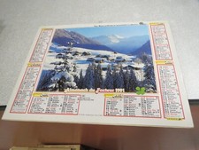 CA4 ALMANACH DU FACTEUR DES PTT POSTE CALENDRIER 1991