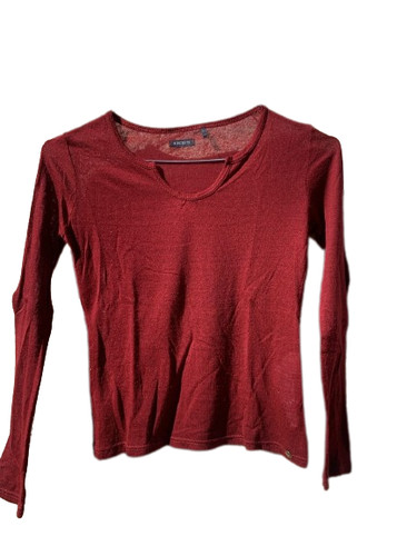 Haut pull rouge - t10, ans