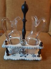 Serviteur huilier vinaigrier