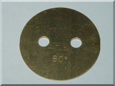 Plaque D'Accélérateur WEBER