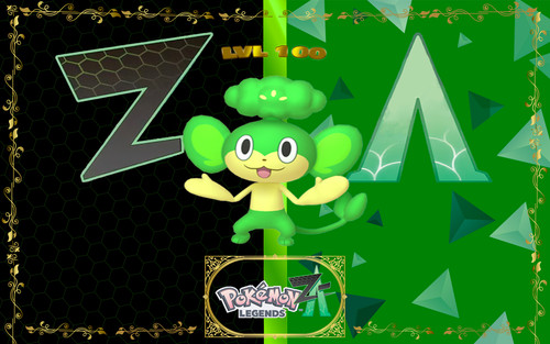 Pokemon feuillajou pansage - pokemon,