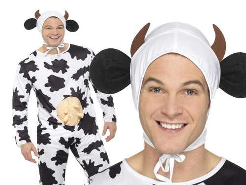 Noir blanc vache combinaison - noir,