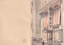 (FR1) rare Facicule 84 Avignon du Restaurant HIELY avec 2 cpa détachable G.VIDAL